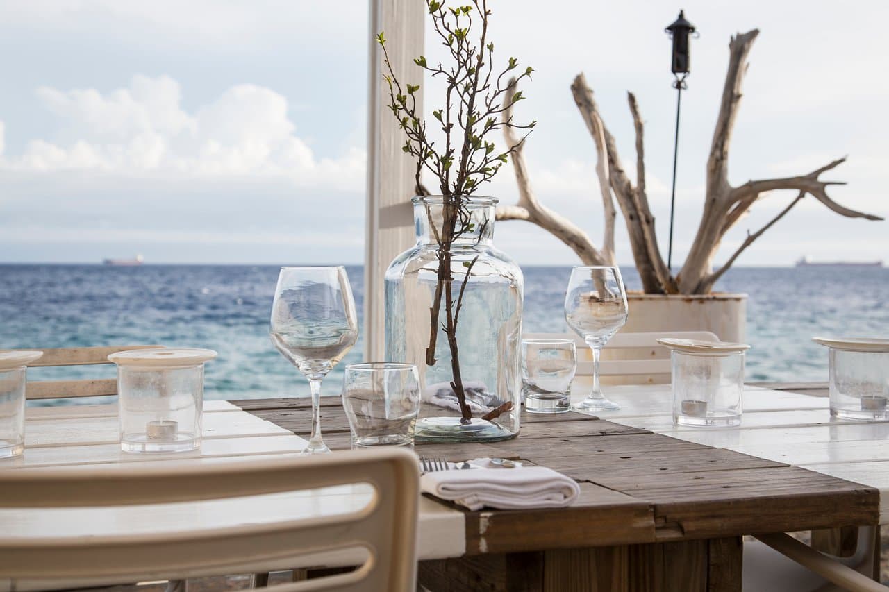 Oceanfront Restaurant Bijblauw